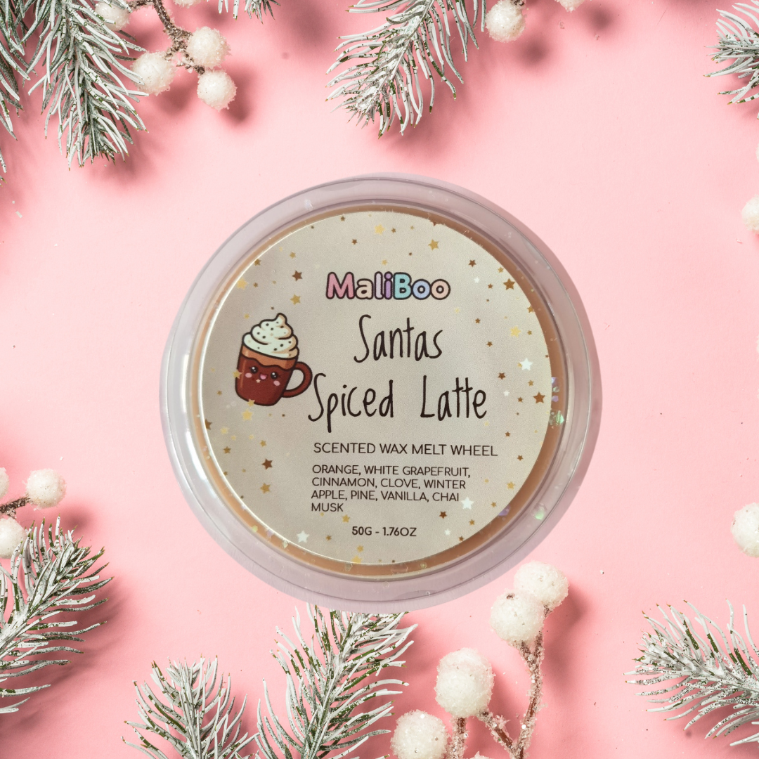Limited Edition Christmas - Santas Spiced Latte Wax Melt Wheel