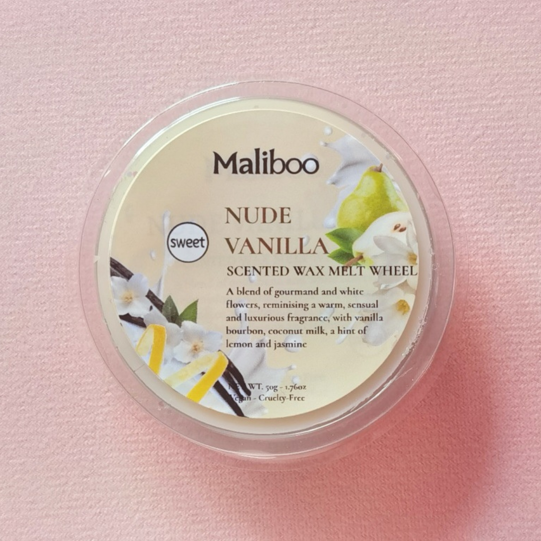 Nude Vanilla Wax Melt Wheel