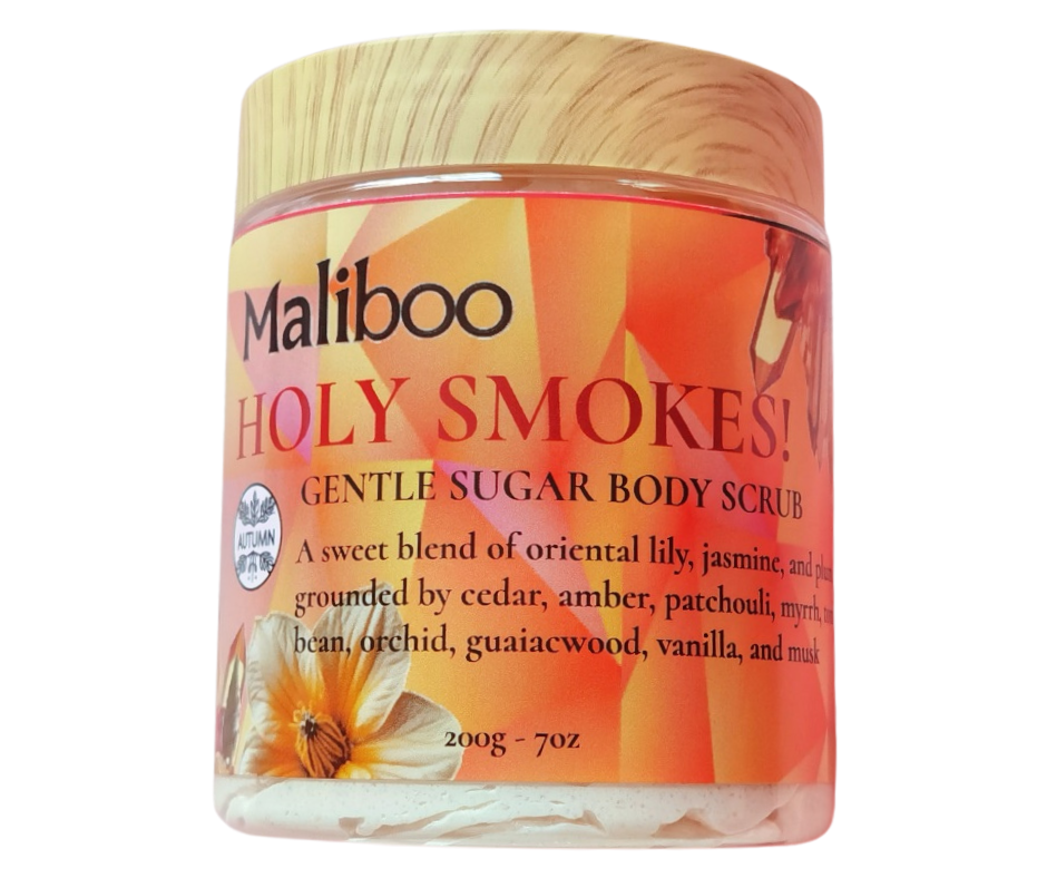 Holy Smokes! Foaming Body Scrub