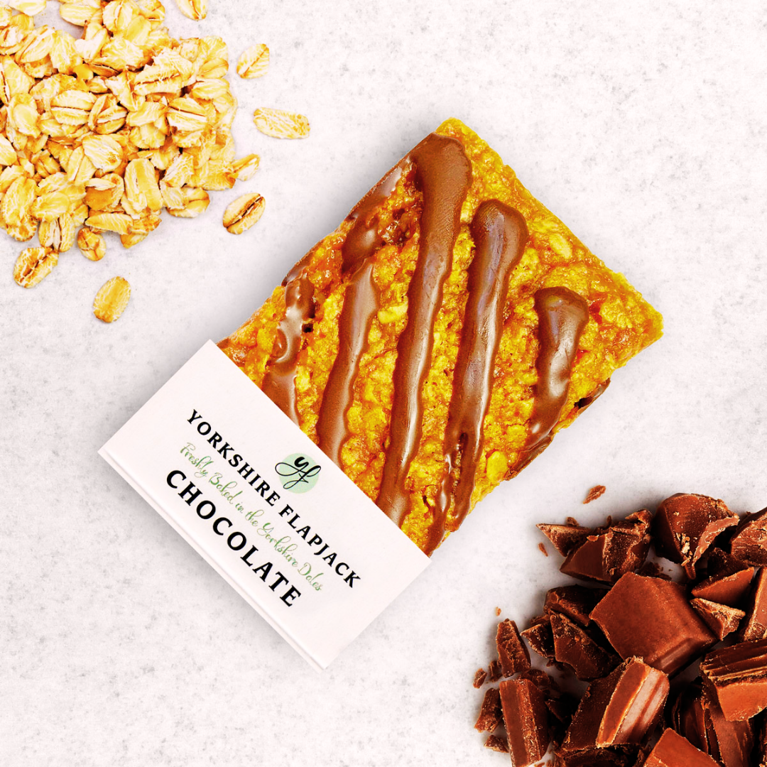 Yorkshire Flapjack | Chocolate Drizzle