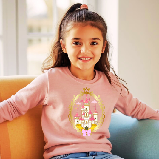 Mirror, Mirror Kids Princess Sweatshirt | The Maliboo Club Kids