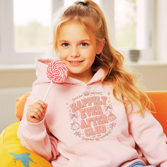 Happily Ever After Club Kids Hoodie | Magical Princess Hoodie | The Maliboo Club Kids