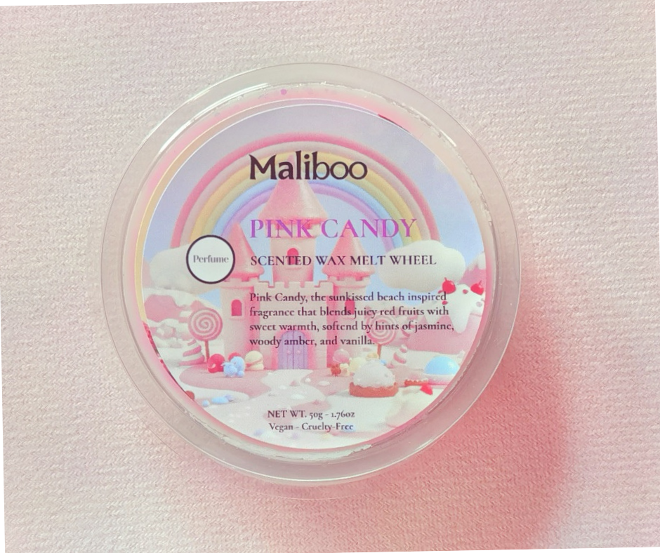 Pink Candy Wax Melt Wheel