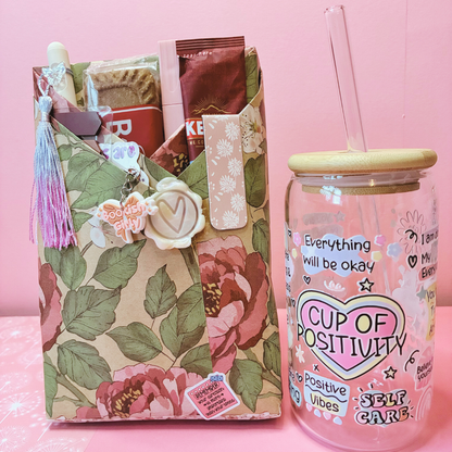 Unwrap the perfect cozy gift with Maliboo’s Blind Date With a Book Gift Set! Includes a surprise book, aesthetic glass tumbler, and dreamy bookish accessories — designed for readers, coffee lovers, and mindful souls.