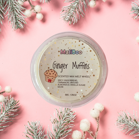 Limited Edition Christmas - Ginger Muffins Wax Melt Wheel