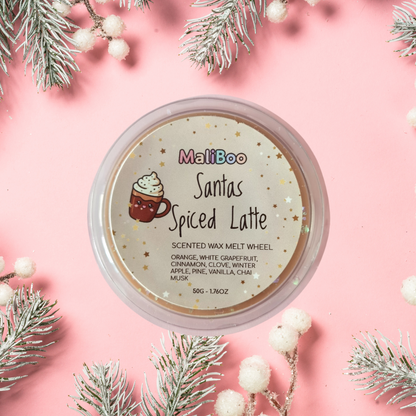 Limited Edition Christmas - Santas Spiced Latte Wax Melt Wheel