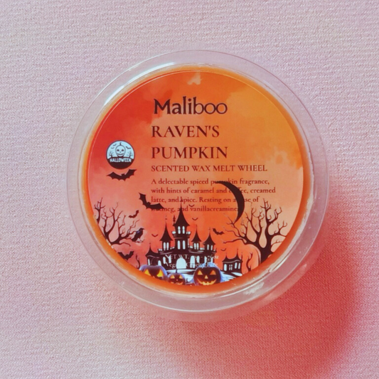 Raven's Pumpkin Wax Melt Wheel