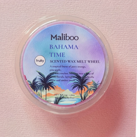 Bahama Time Wax Melt Wheel