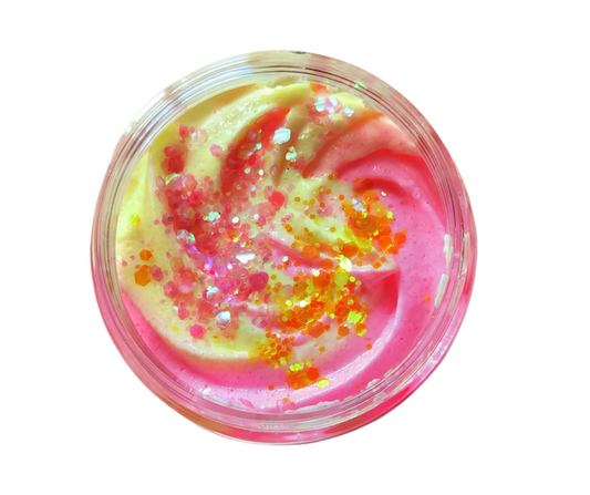 Lemonade Blush Foaming Body Scrub