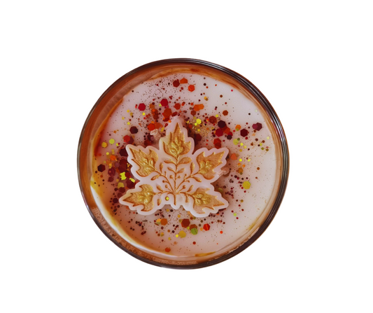 Cinnamon Sugar Large Glass Candle