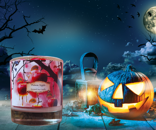 Poison Apple Large Glass Candle