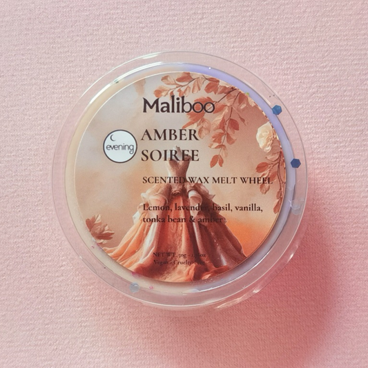 Amber Soiree Wax Melt Wheel