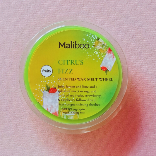 Citrus Fizz Wax Melt Wheel