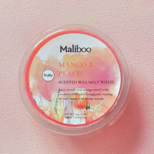 Mango & Peach Wax Melt Wheel