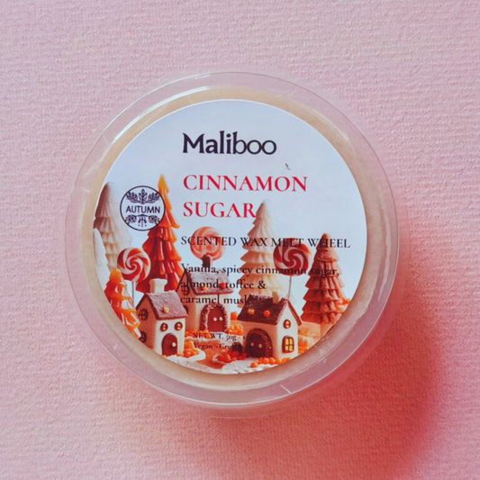 Cinnamon Sugar Wax Melt Wheel