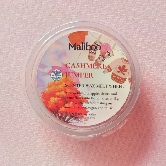 Cashmere Jumper Wax Melt Wheel