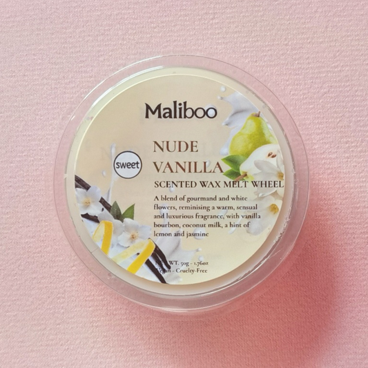 Nude Vanilla Wax Melt Wheel