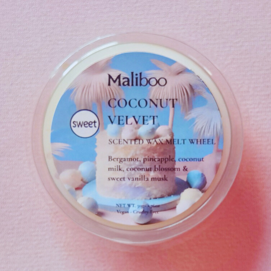 Coconut Velvet Wax Melt Wheel