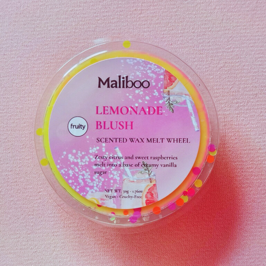 Lemonade Blush Wax Melt Wheel