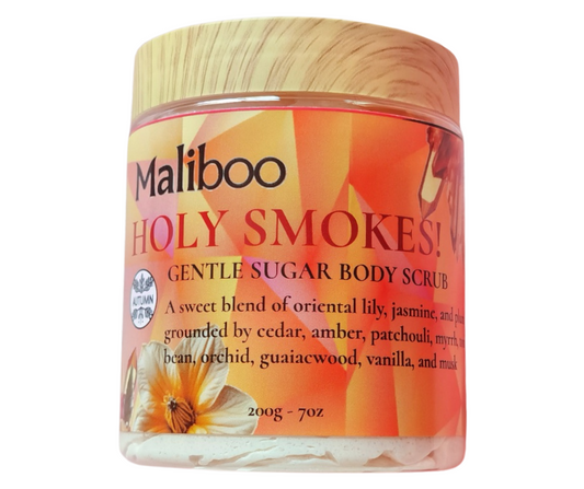 Holy Smokes! Foaming Body Scrub