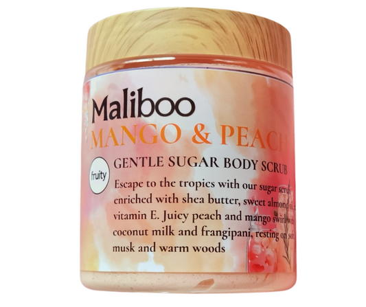 Mango & Peach Foaming Body Scrub