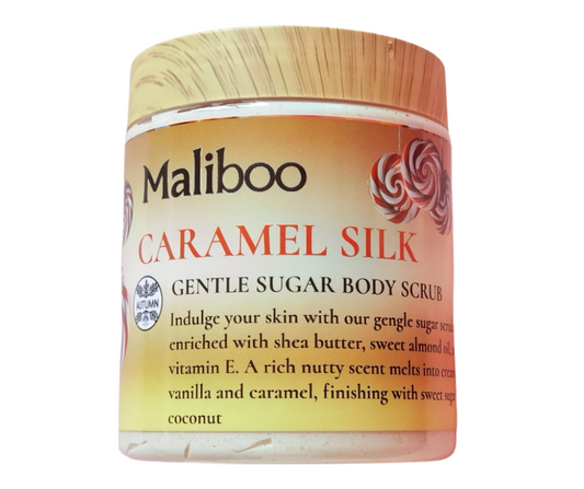 Caramel Silk Foaming Body Scrub