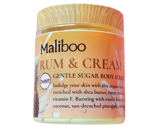 Rum & Cream Foaming Body Scrub