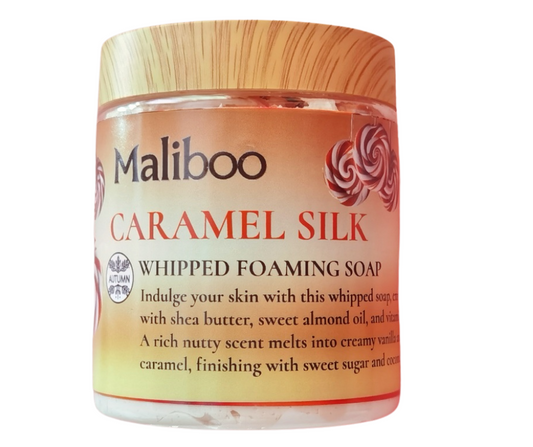 Caramel Silk Whipped Soap