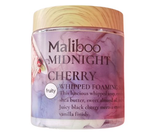 Midnight Cherry Whipped Soap