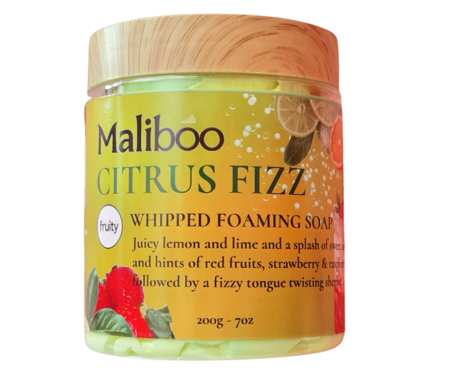 Citrus Fizz Whipped Soap