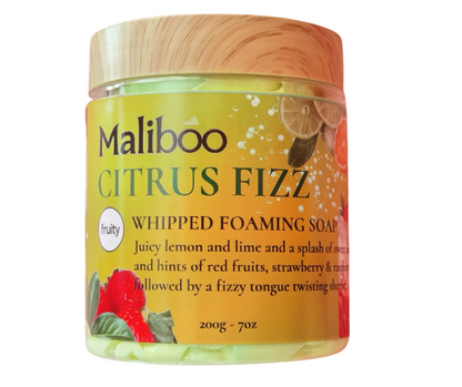 Citrus Fizz Whipped Soap