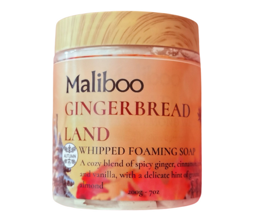 Gingerbread Land Whipped Soap
