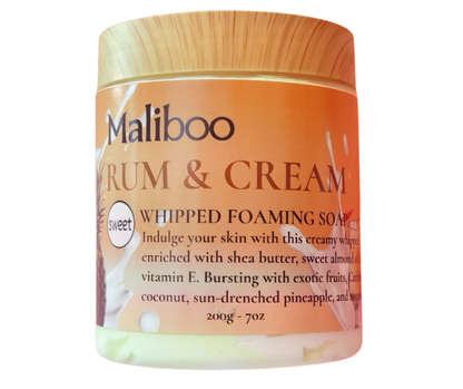 Rum & Cream Whipped Soap