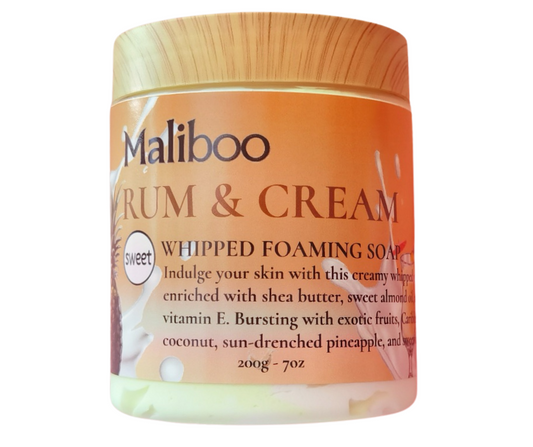 Rum & Cream Whipped Soap