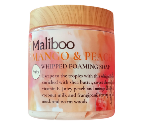 Mango & Peach Whipped Soap