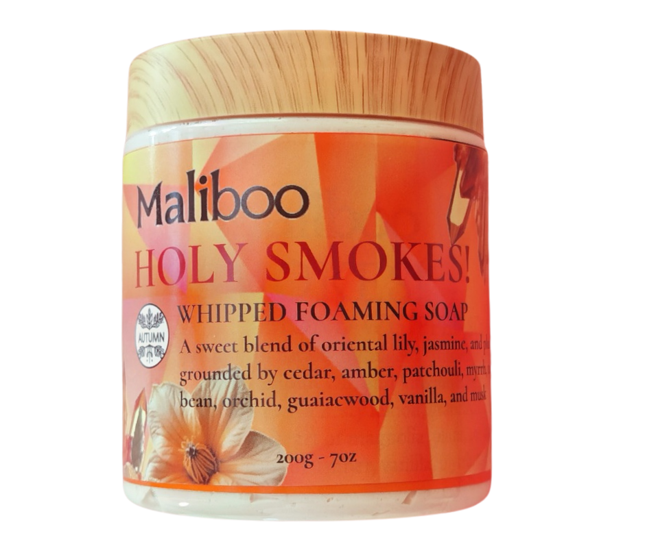 Holy Smokes! Whipped Soap