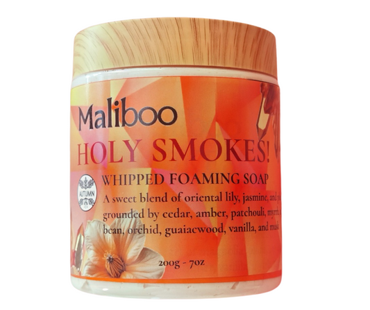 Holy Smokes! Whipped Soap
