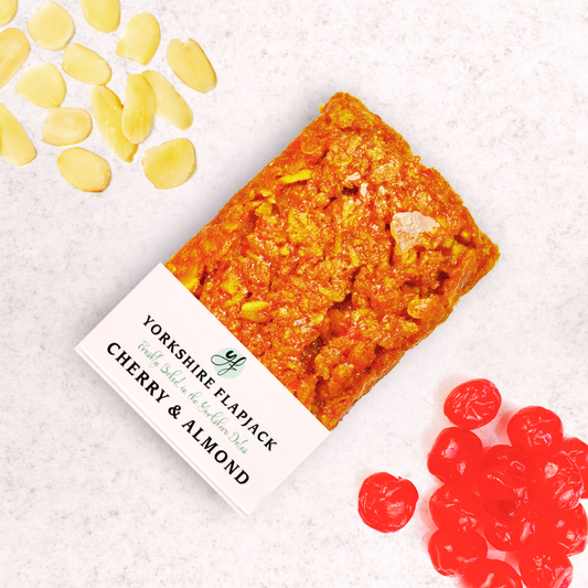 Yorkshire Flapjack | Cherry & Almond