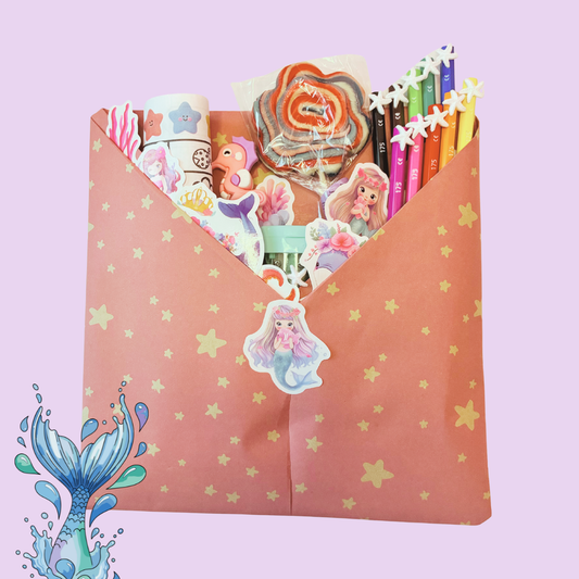 Play Date With a Book | Colour Surprise Themed Gift Set | Mermaid Edition