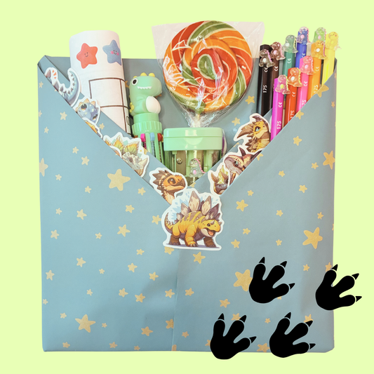 Play Date With a Book | Colour Surprise Themed Gift Set | Dinosaur Edition