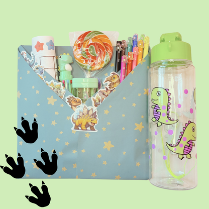 Play Date With a Book | Colour Surprise Themed Gift Set | Dinosaur Edition