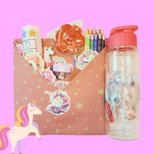 Play Date With a Book | Colour Surprise Themed Gift Set | Unicorn & Rainbows Edition
