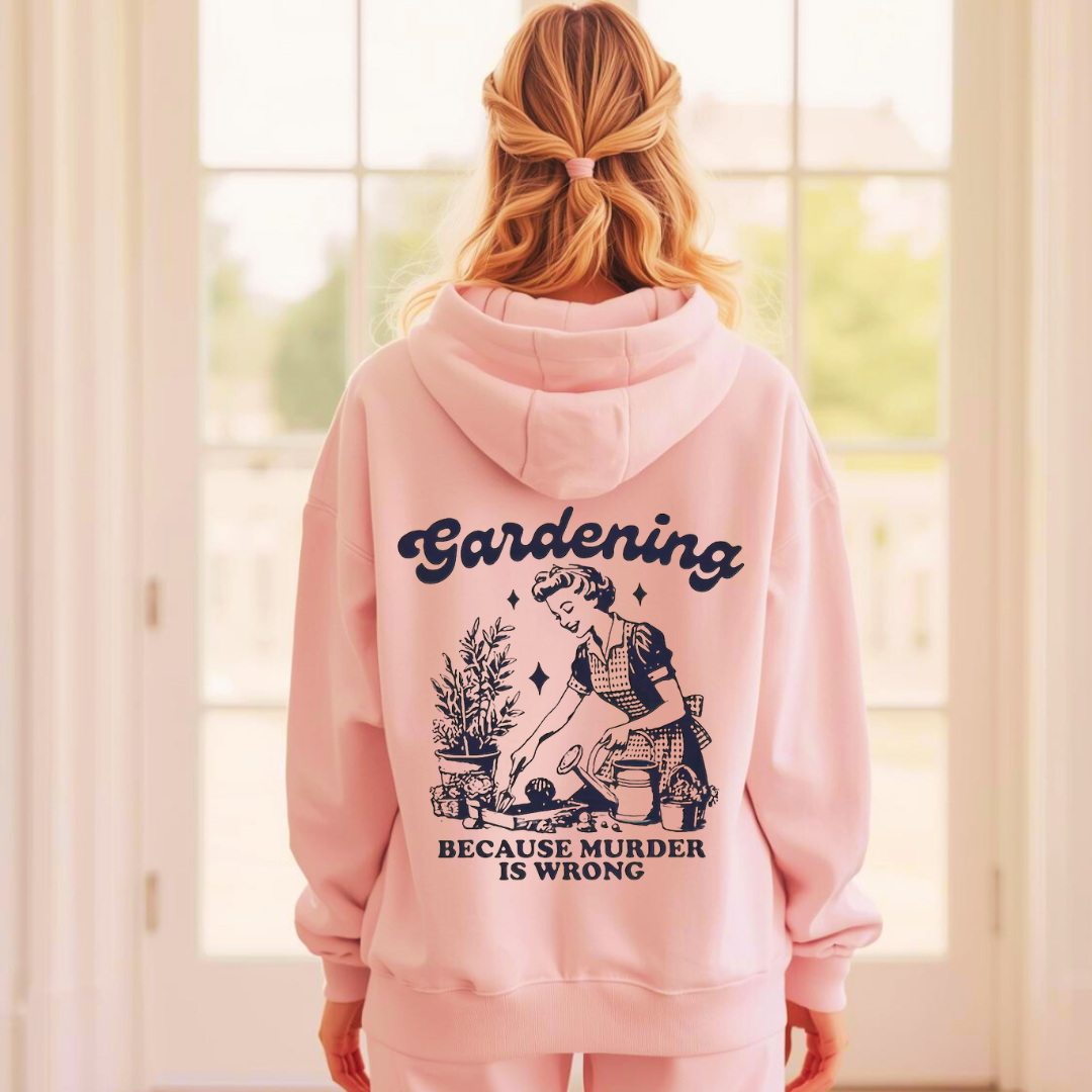 Secret Gardener Adult Hoodie | Organic Cotton Blend