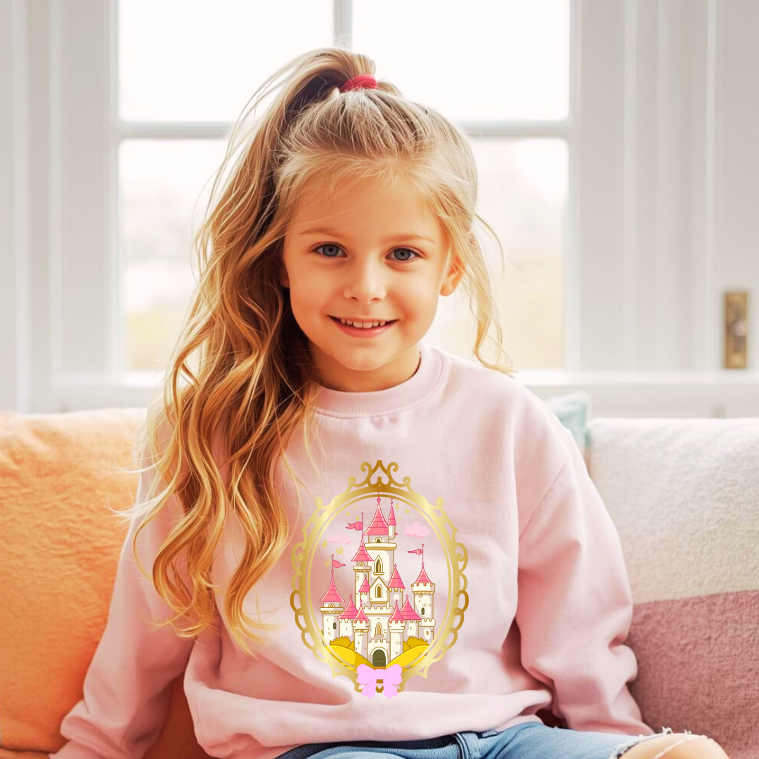 Mirror, Mirror Kids Princess Sweatshirt | The Maliboo Club Kids