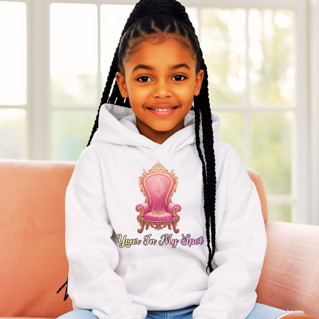 You’re In My Spot | Kids Hoodies | The Maliboo Club Kids
