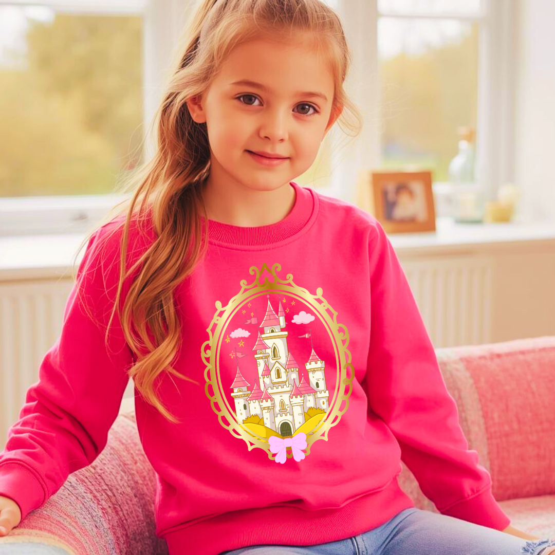 Mirror, Mirror Kids Princess Sweatshirt | The Maliboo Club Kids