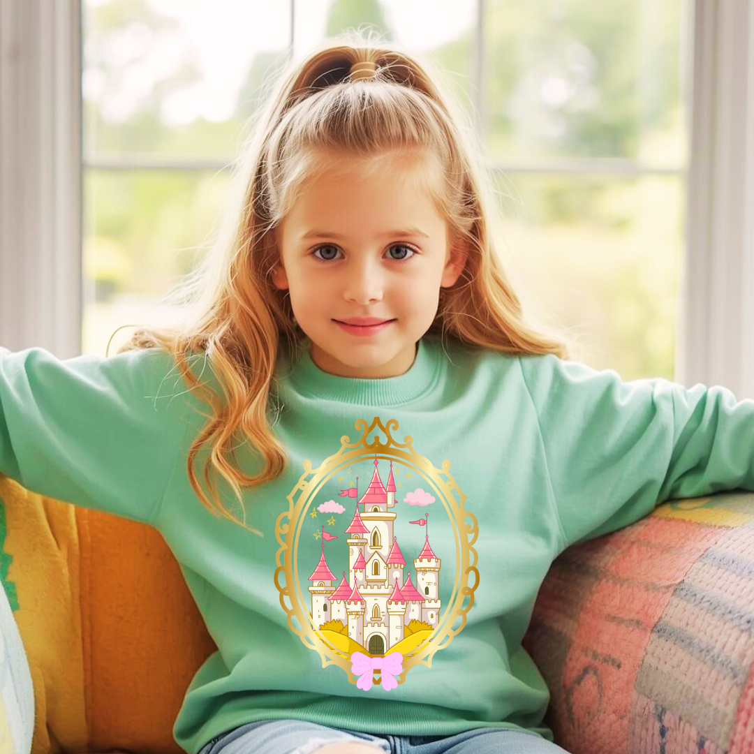 Mirror, Mirror Kids Princess Sweatshirt | The Maliboo Club Kids