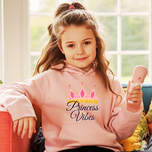 Princess Vibes Kids Hoodie | The Maliboo Club Kids