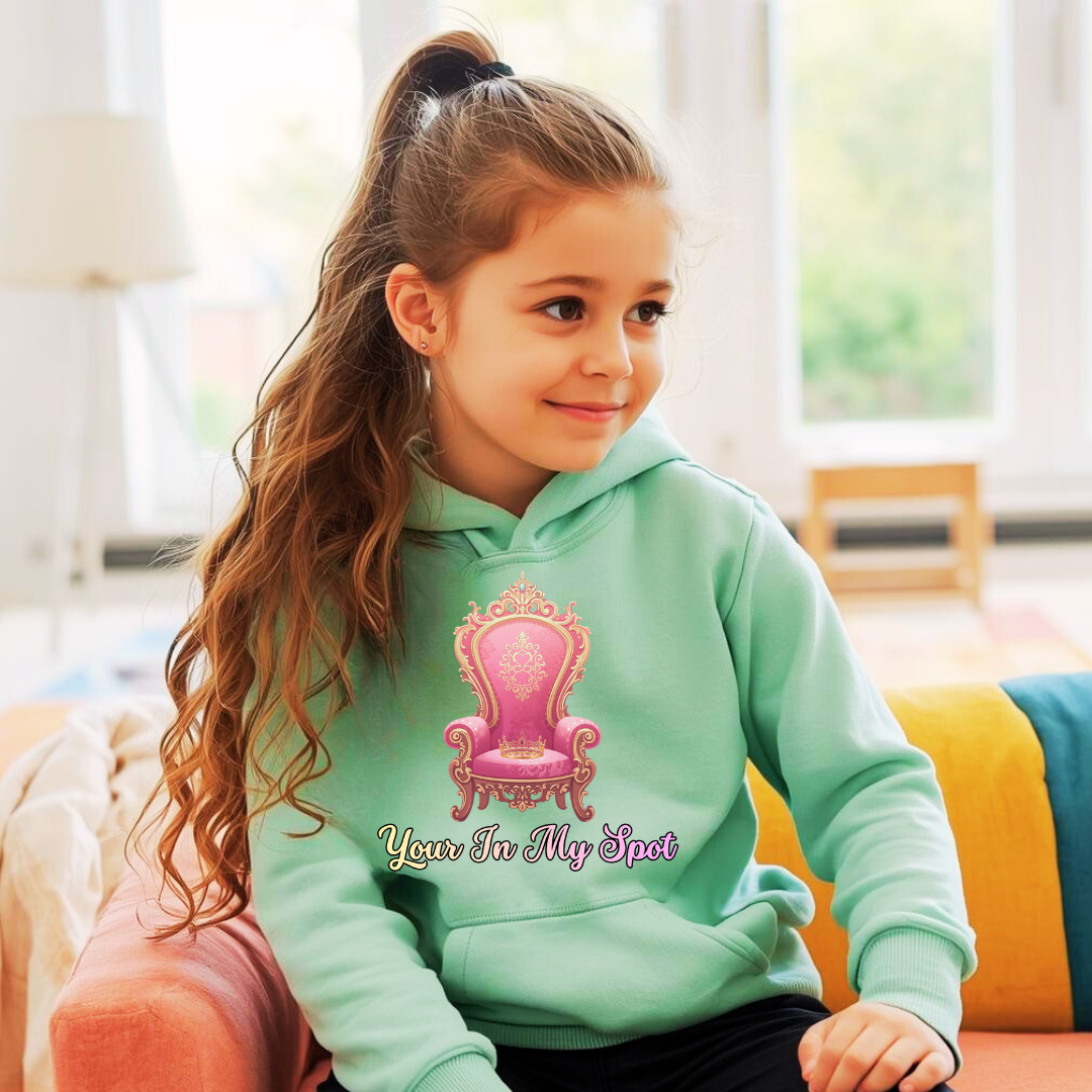 You’re In My Spot | Kids Hoodies | The Maliboo Club Kids
