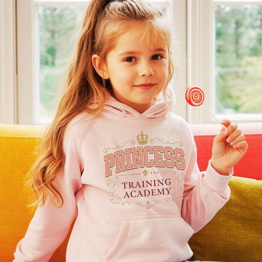 Princess Training Academy Kids Hoodie | Magical Princess Hoodie | The Maliboo Kids Club